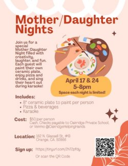 2026 mother daughter night